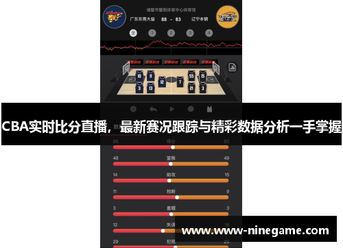 CBA实时比分直播,最新赛况跟踪与精彩数据分析一手掌握